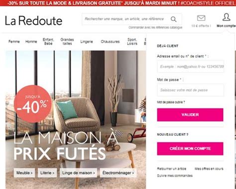 la redoute fra|la redoute fr espace client.